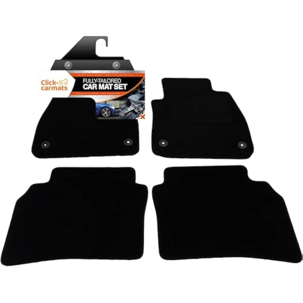 Jolof Store Vauxhall Insignia 2017+ Deluxe Car Mats - Black Carpet