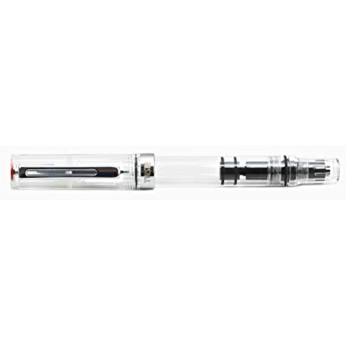 TWSBI Eco-T Fountain Pen - Clear Transparent Piston Filler, 1.1mm Stub