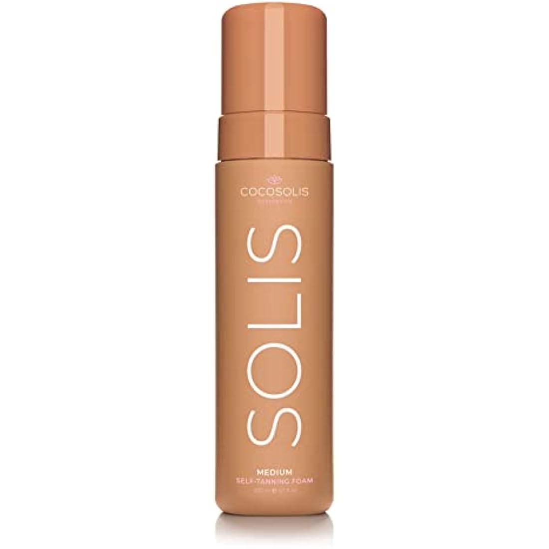 COCOSOLIS SOLIS Medium Self-Tanning Mousse | Natural DHA Face & Body (200ml)