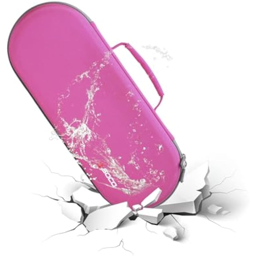 RLSOCO Hard Travel Case for Dyson Supersonic Hair Dryer HD15 HD08 – Pink