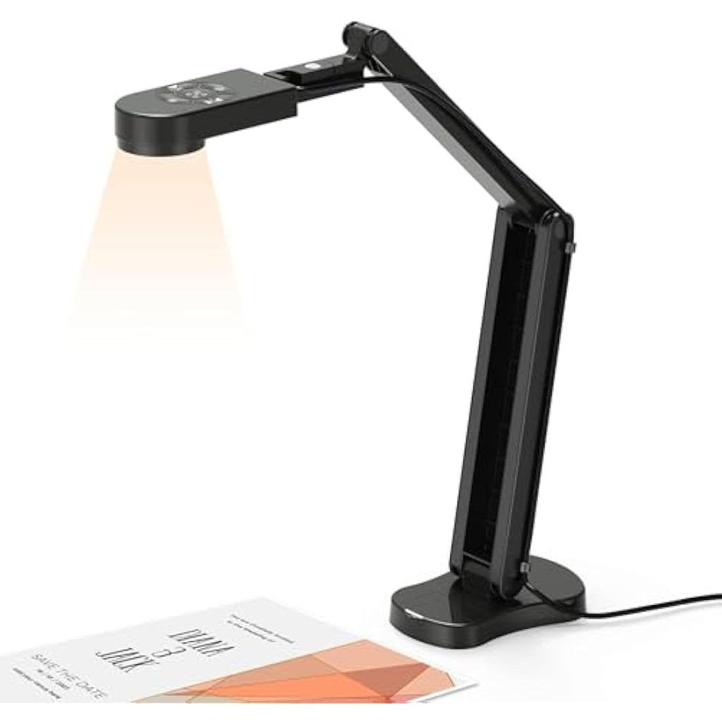 Kitchbai 4K USB Document Camera – 8MP Visualiser for Teaching & Zoom