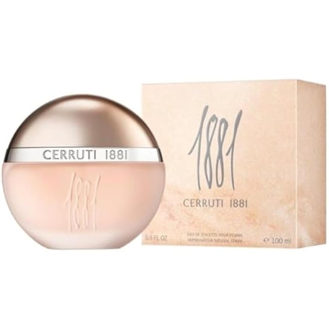 Cerruti 1881 Femme Eau De Toilette Spray for Women - Floral Scent, 100ml
