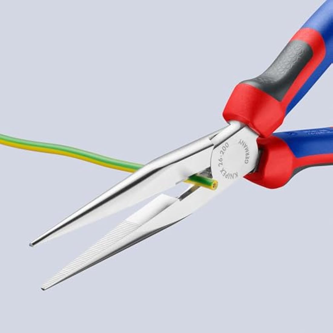 KNIPEX Snipe Nose Side Cutting Pliers – 200mm Chrome Stork Beak