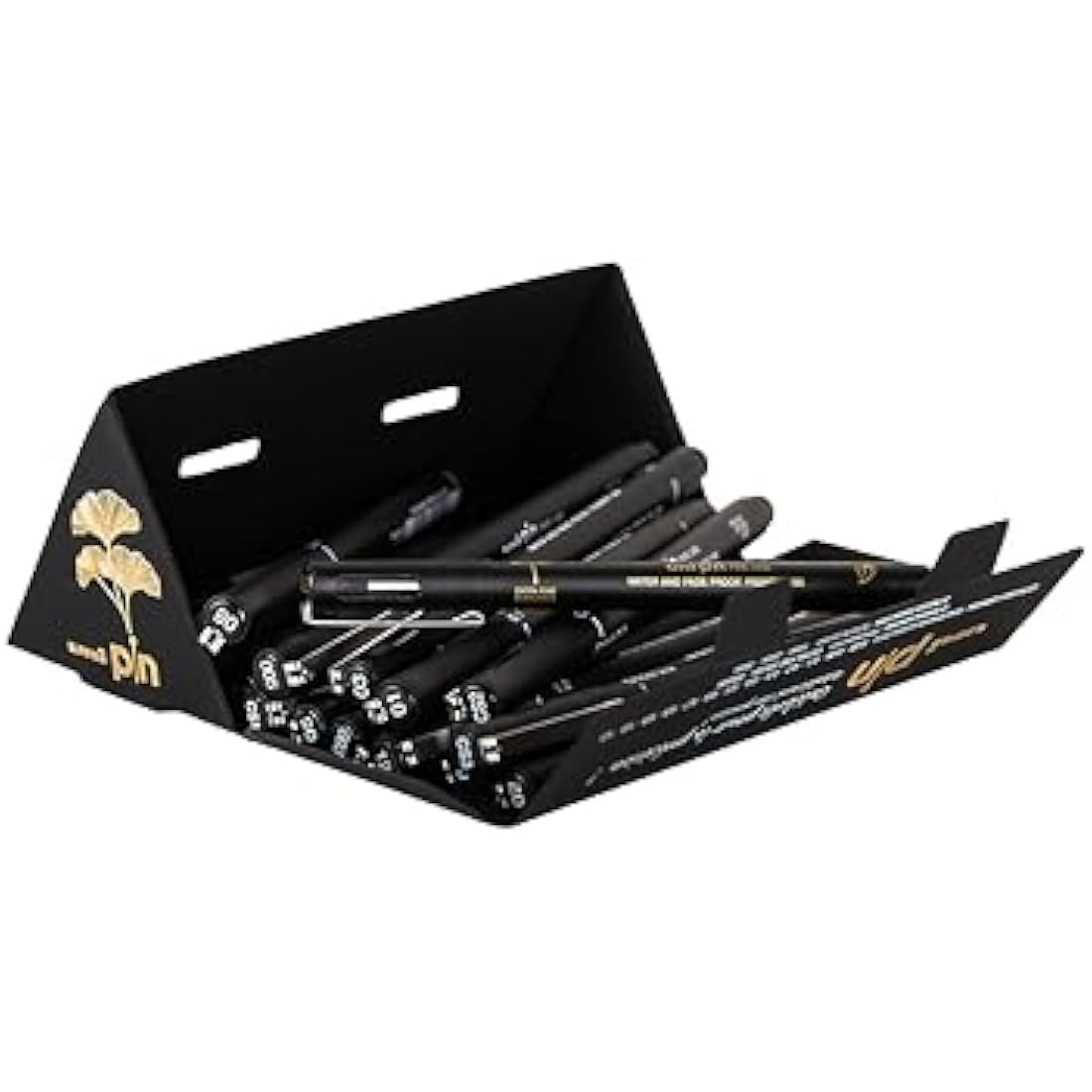 uni-ball PIN Fineliner Pens | 18pc Black Archival Ink Gift Set
