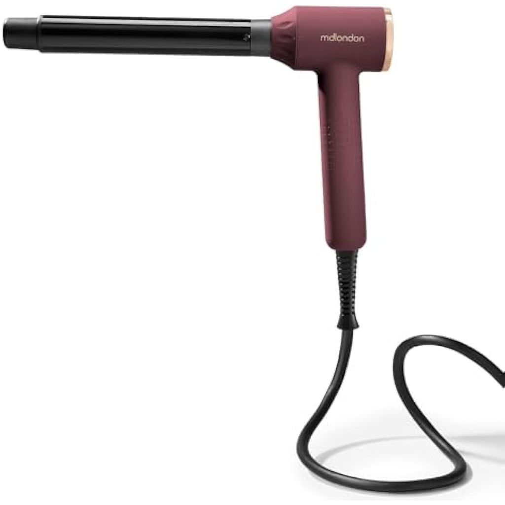 mdlondon CURL 4-in-1 Hair Curling Wand | Ceramic Barrels & Heat Mat
