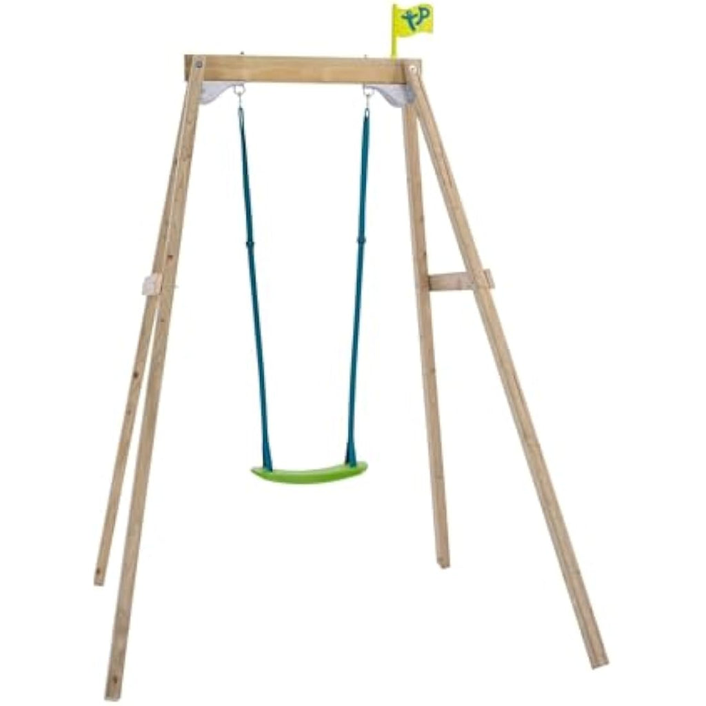 TP Toys Forest Wooden Single Swing Set | FSC Certified Timber
