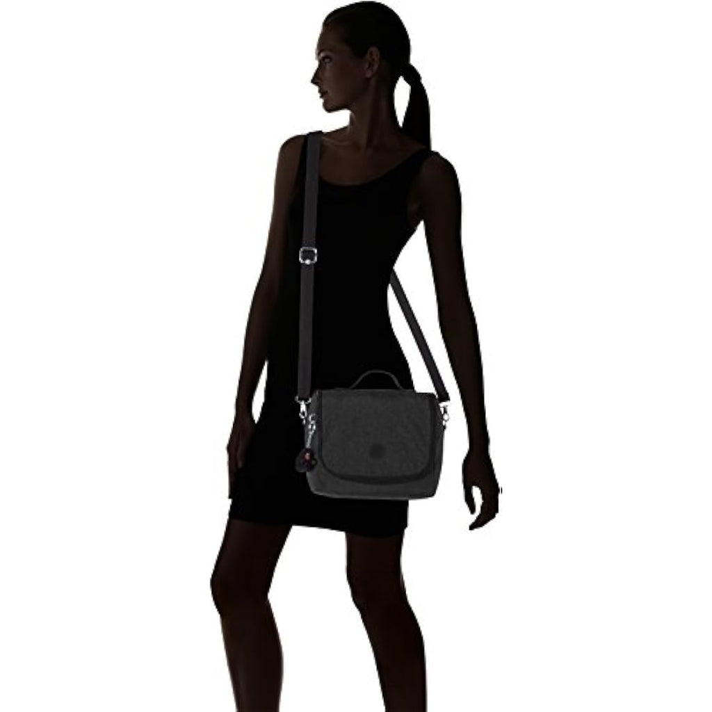 Kipling New Kichirou Large Lunchbox – Water Repellent Bag in True Black