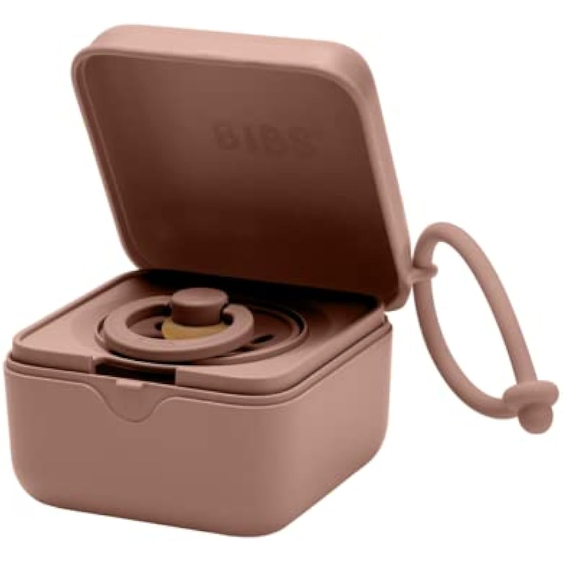 BIBS Pacifier Box and Microwave Sterilizer - BPA Free - Woodchuck