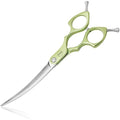 Hashimoto Curved Dog Grooming Scissors – 6.5" Lightweight Japanese Steel