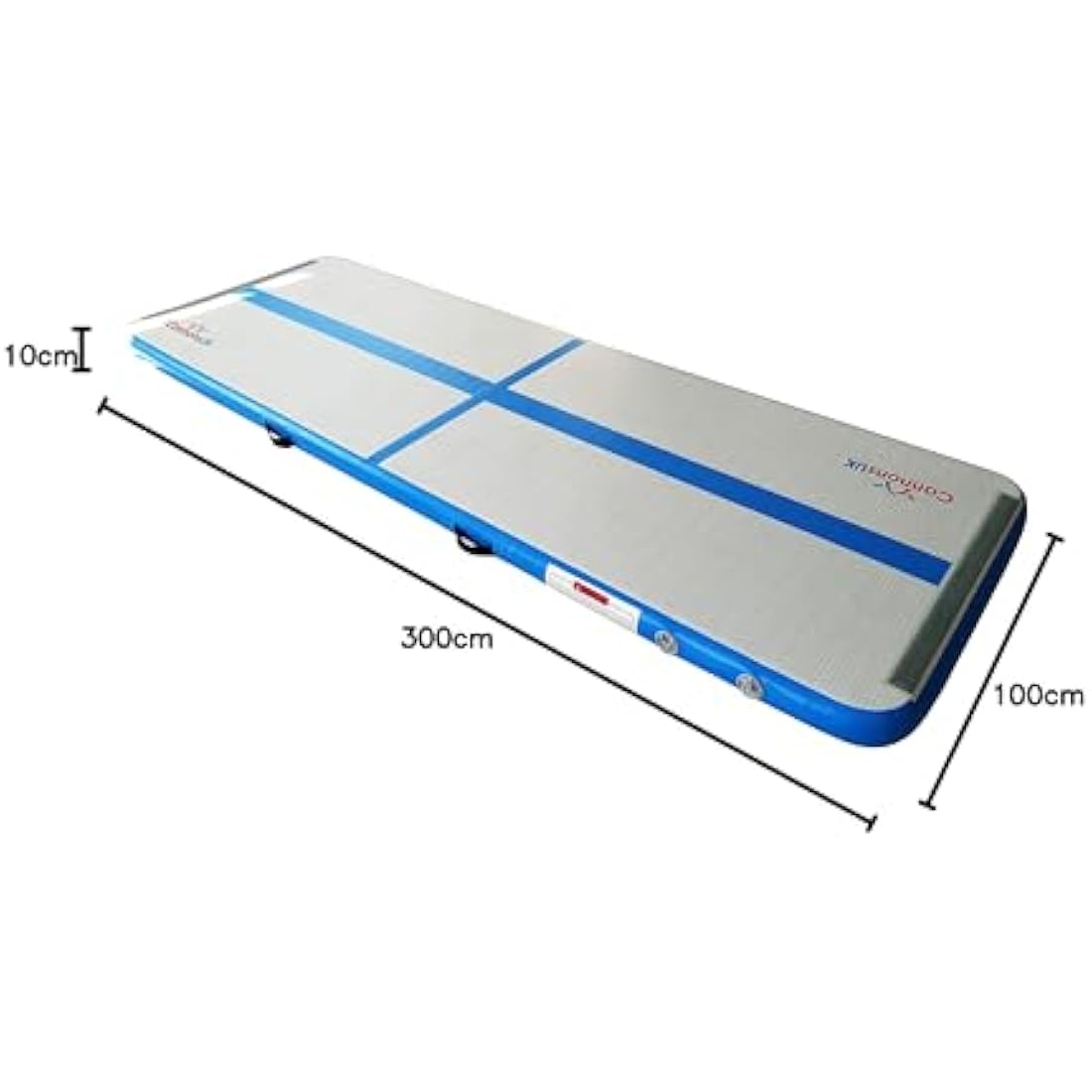Air Track Pro Gymnastics Mat – 3m x 1m x 10cm Inflatable Tumbling Mat