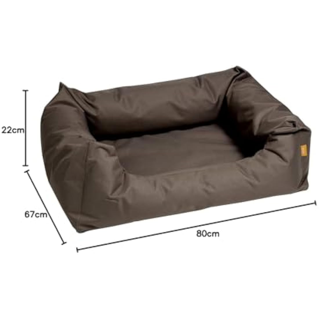 Flamingo Dreambay Dog Bed – Water-Repellent & Breathable Shadow 80cm