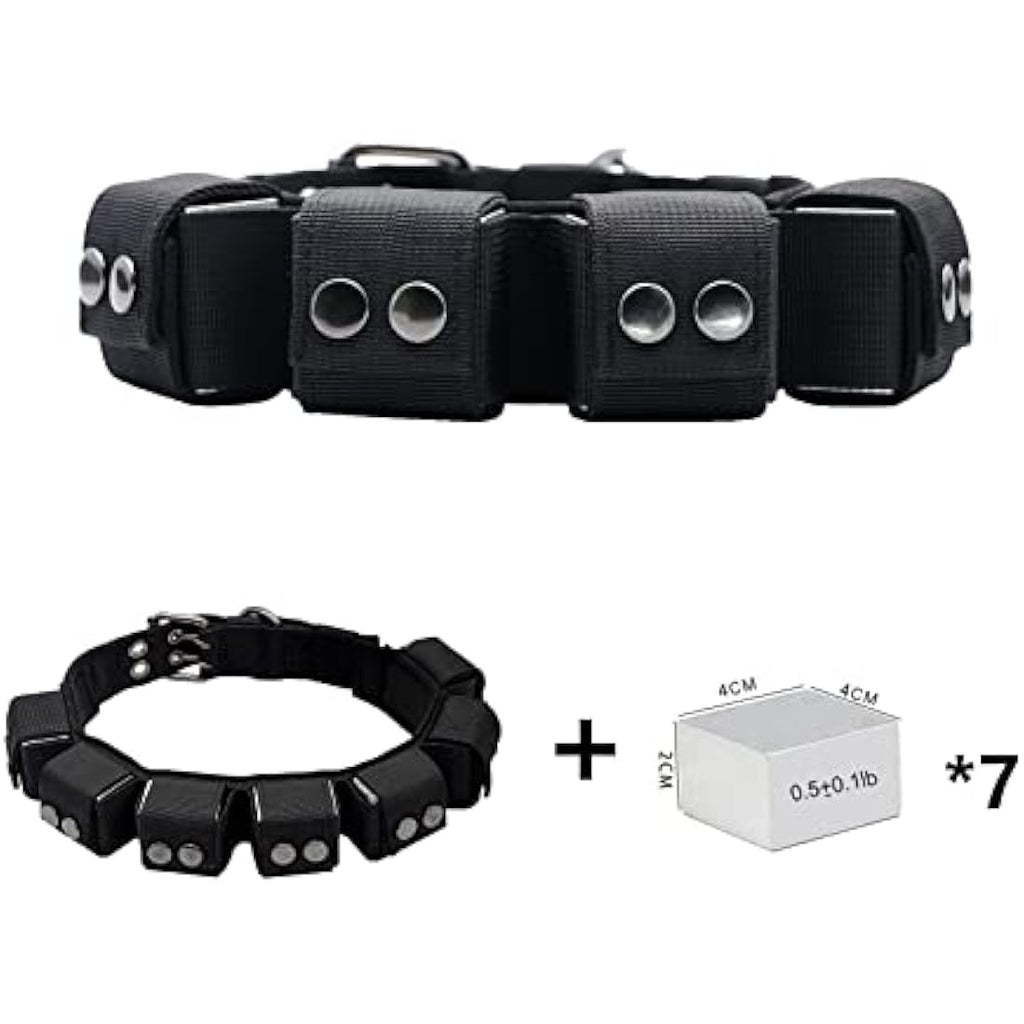 Walktime Tactical Weighted Dog Collar for Muscle Building & Training