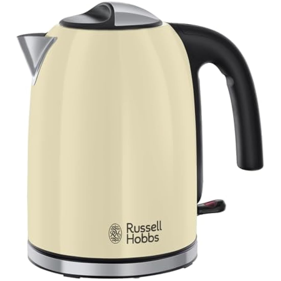 Russell Hobbs 1.7L Electric Kettle – Cream Stainless Steel Fast Boil