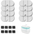 PETLIBRO Cat Water Fountain Filters – 8 Pack Quadruple Filtration System