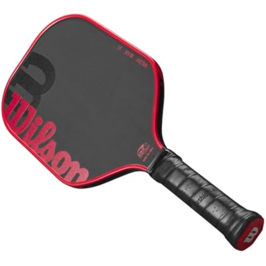 Wilson Blaze 13 Pickleball Paddle – Carbon Fiber Power Bat, Black/Red