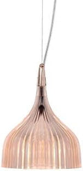 Kartell E Table Lamp by Ferruccio Laviani – Pink Polycarbonate Light