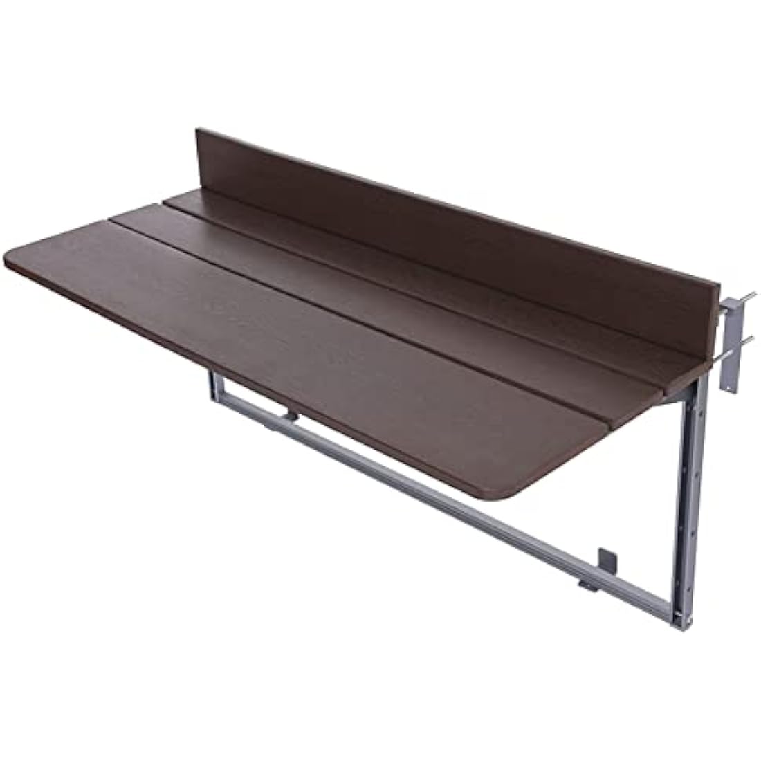 Balcony Hanging Table – Folding Railing Desk, 60x37 cm