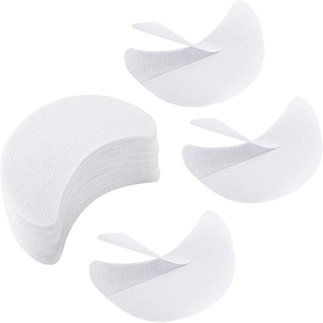 Eyeshadow Shields | 100 Pcs Non-Woven Eyelash Tint Stencils