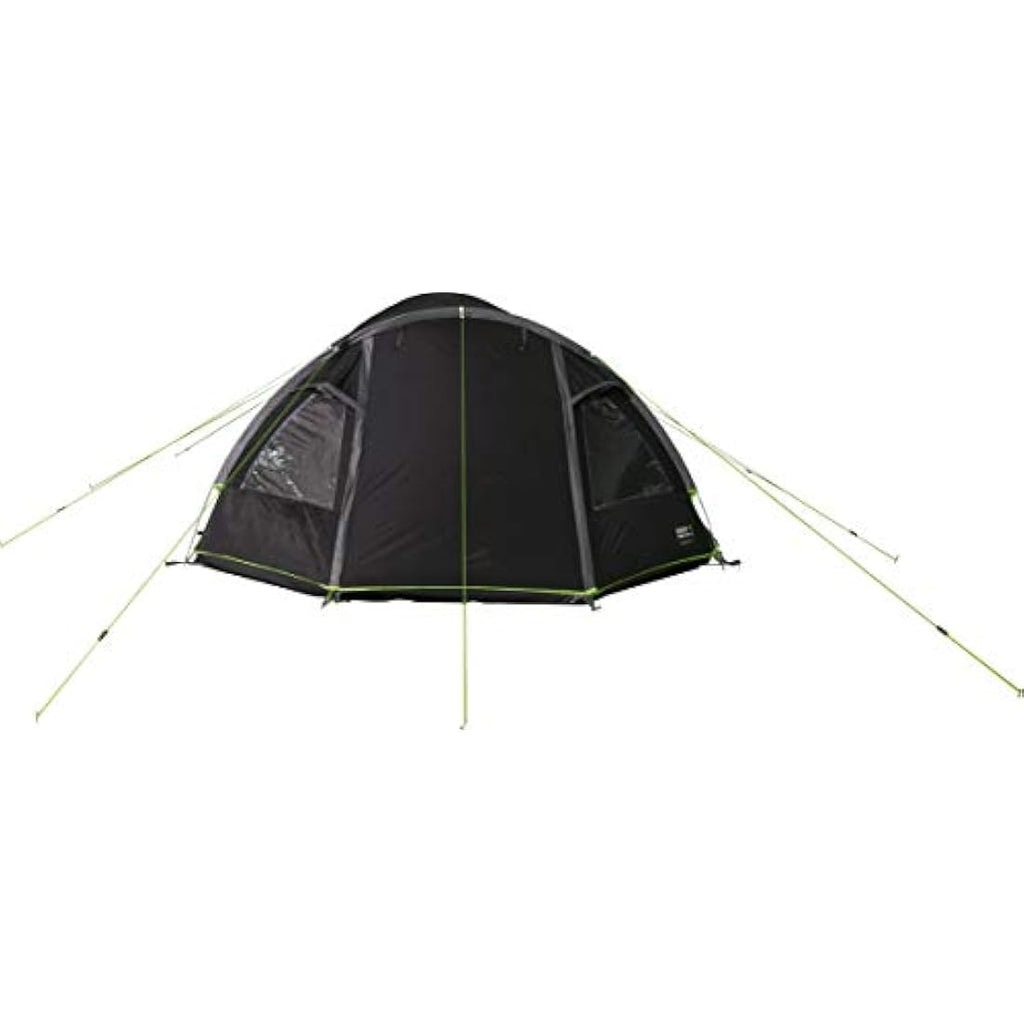 High Peak Mesos 4-Person Camping Tent – Waterproof Dark Grey/Green