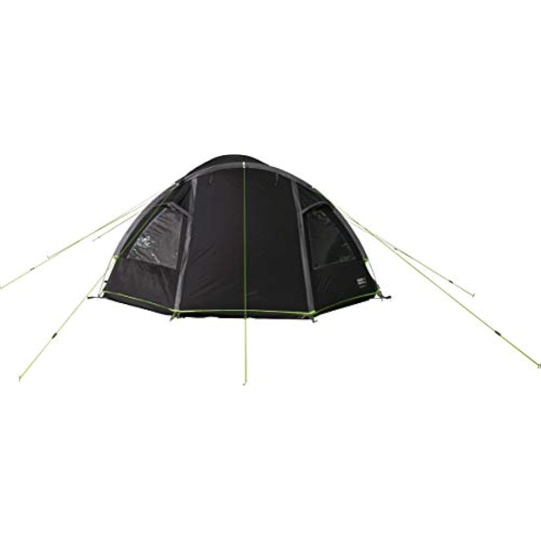 High Peak Mesos 4-Person Camping Tent – Waterproof Dark Grey/Green