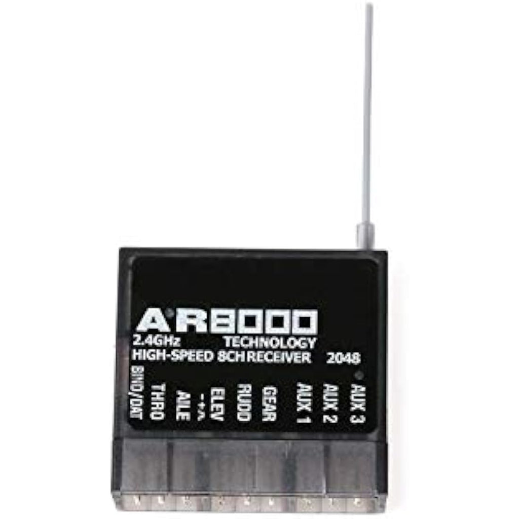 LICHIFIT 8CH DSM2 DSMX RC Receiver for Spektrum DX7 DX8 DX9 DX18