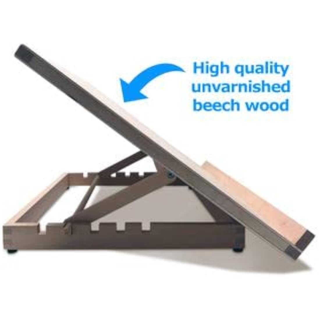Zieler A3 Beechwood Table Top Art Easel – Adjustable Desk Drawing Board