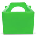 Lotus Neon Green Kids Party Boxes – Recyclable Food & Loot Bags (50 Pack)