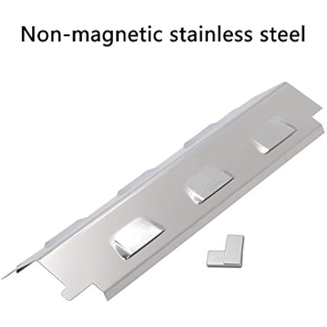 GFTIME 37CM Stainless Steel Heat Plate for Nexgrill & Charbroil, 4 Pack