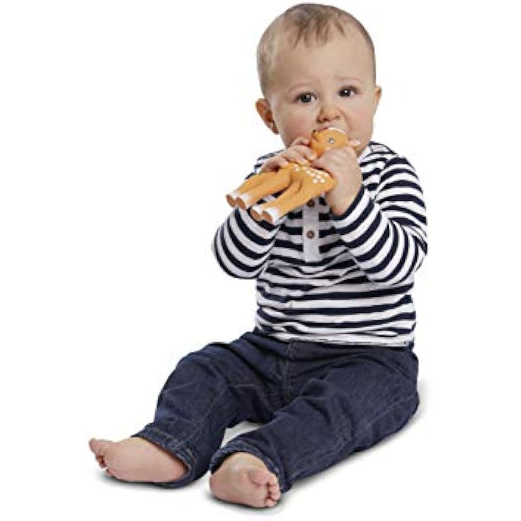 Sophie la Girafe Fanfan the Fawn – Natural Rubber Baby Teething Toy