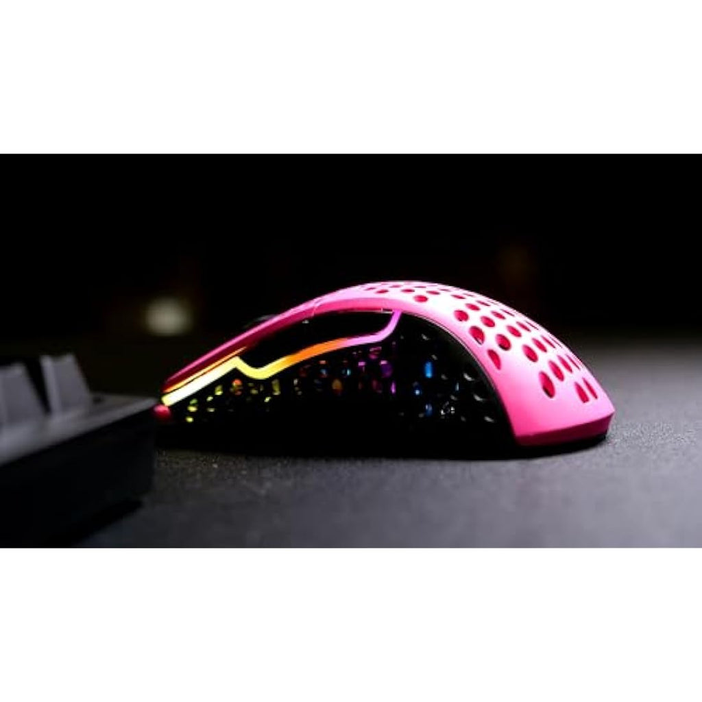 Xtrfy M4 RGB Ultra-Light Wired Gaming Mouse – Ergonomic – Pink Edition