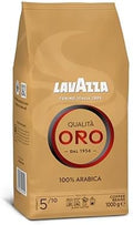 Lavazza Qualità Oro Coffee Beans – 100% Arabica Medium Roast, 1kg