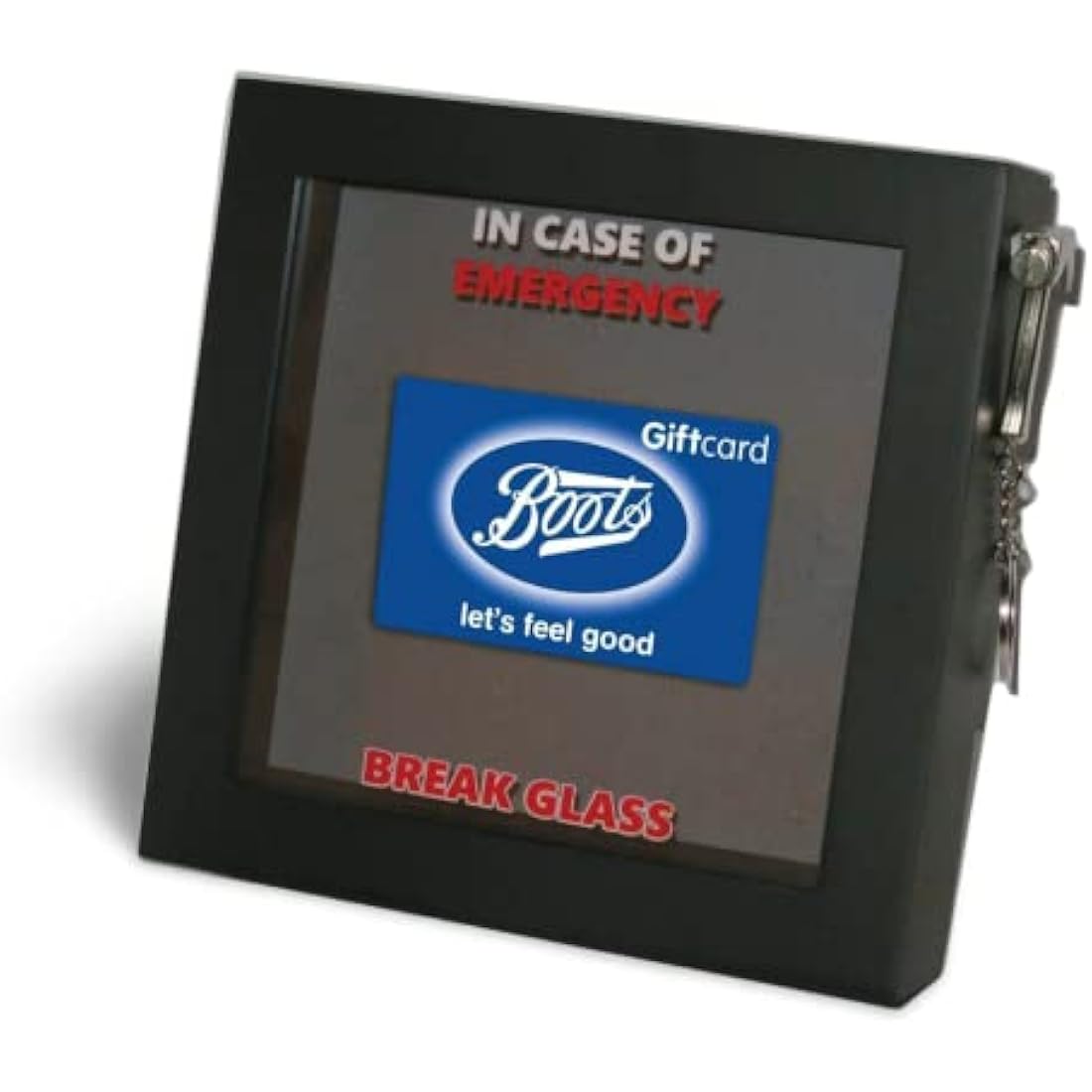 Break Glass Emergency Gift Box – Novelty Acrylic Frame