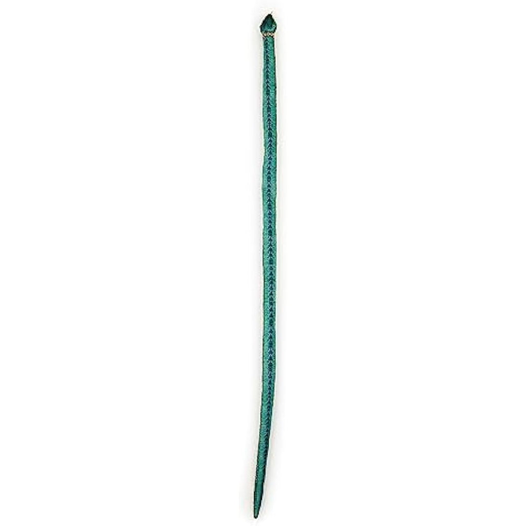 Zappi Co Plush Snake Toy | 180cm Realistic Green Ring Stuffed Animal