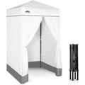 EAGLE PEAK Pop-up Privacy Changing Room – Portable 4x4 Cabana, White