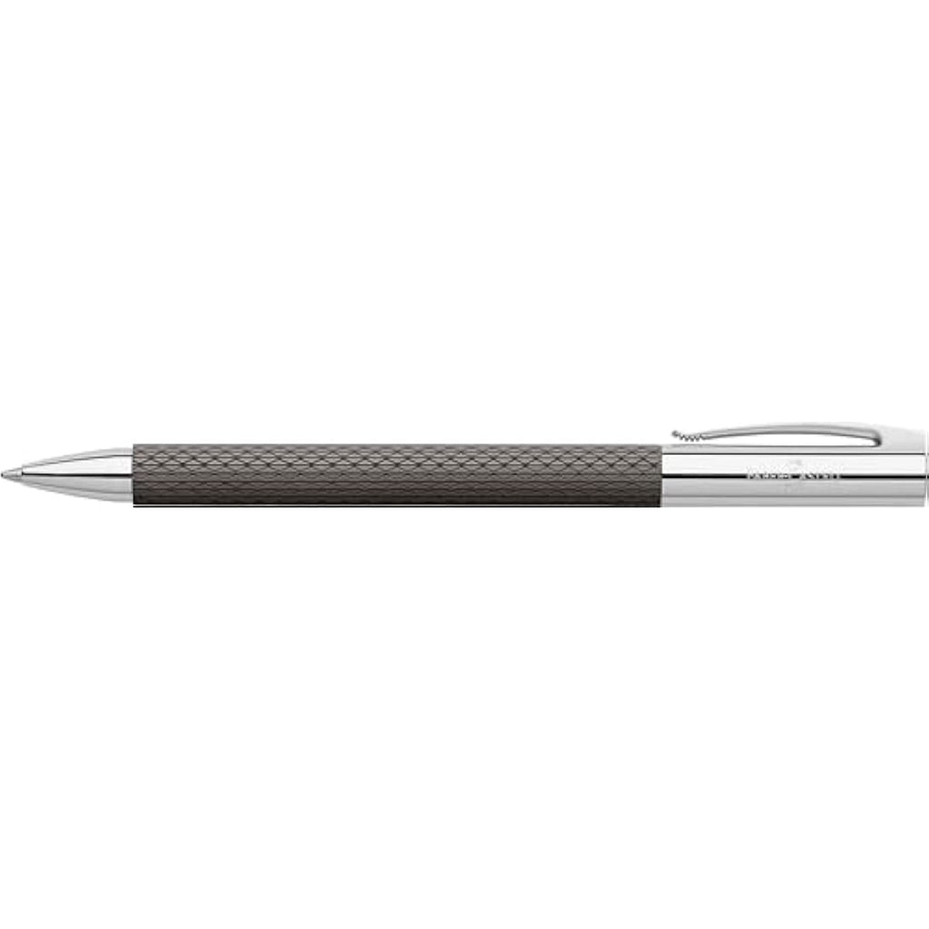 Faber-Castell Ambition Opart Ballpoint Pen – Black Sand Guilloche