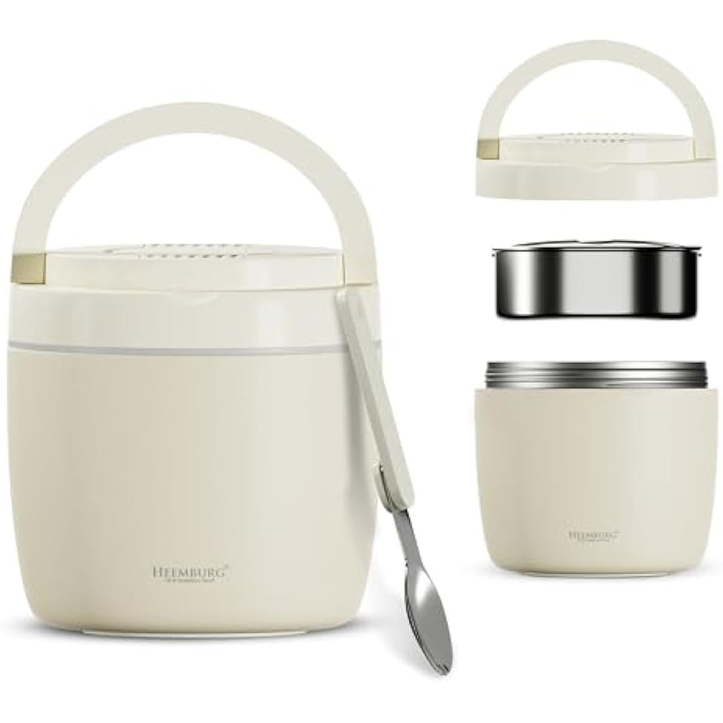 Heemburg Thermal Food Flask – Insulated Stainless Steel Lunch Jar