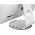 Jolof Store 360° Monitor Swivel Base – Silver Aluminum Rotating Stand