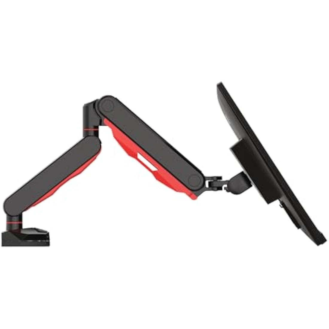 Jolof Store Gaming Monitor Arm – Gas Spring Mount with LED Lights
