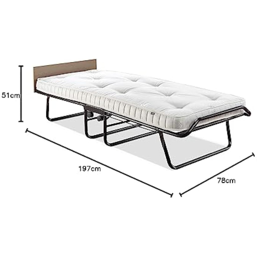Jay-Be Supreme Single Folding Bed | Micro e-Pocket Sprung Mattress