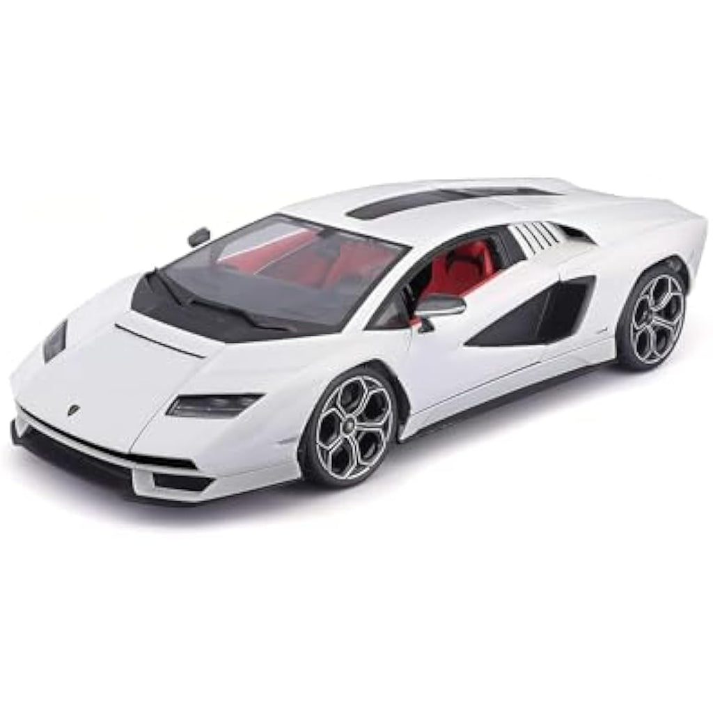 Maisto Lamborghini Countach LPI 800-4 – 1:18 Die-Cast Model Car, White
