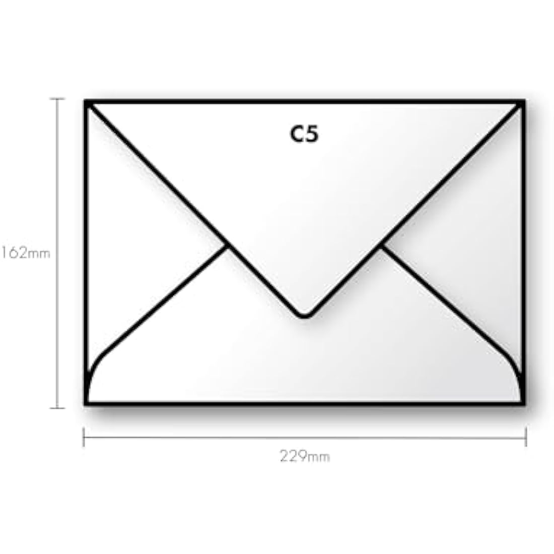 Clairefontaine Pollen C5 Envelopes - Green 120gsm Paper (Pack of 20)