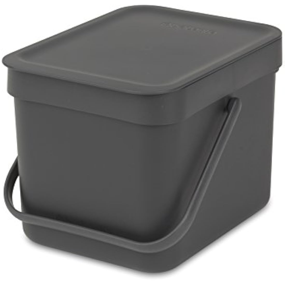 Brabantia Food Waste Bin – 6L Kitchen Compost Caddy with Wall Mount