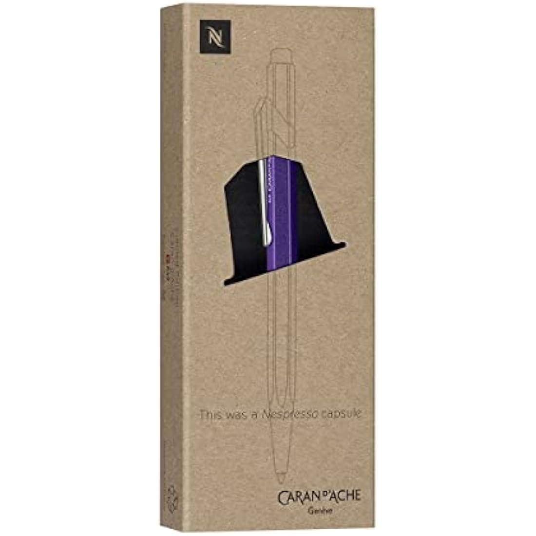 Caran d'Ache 849 Nespresso Ballpoint Pen – Recycled Deep Purple