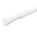 White Tension Curtain Rod – Extendable 85cm-150cm Pole