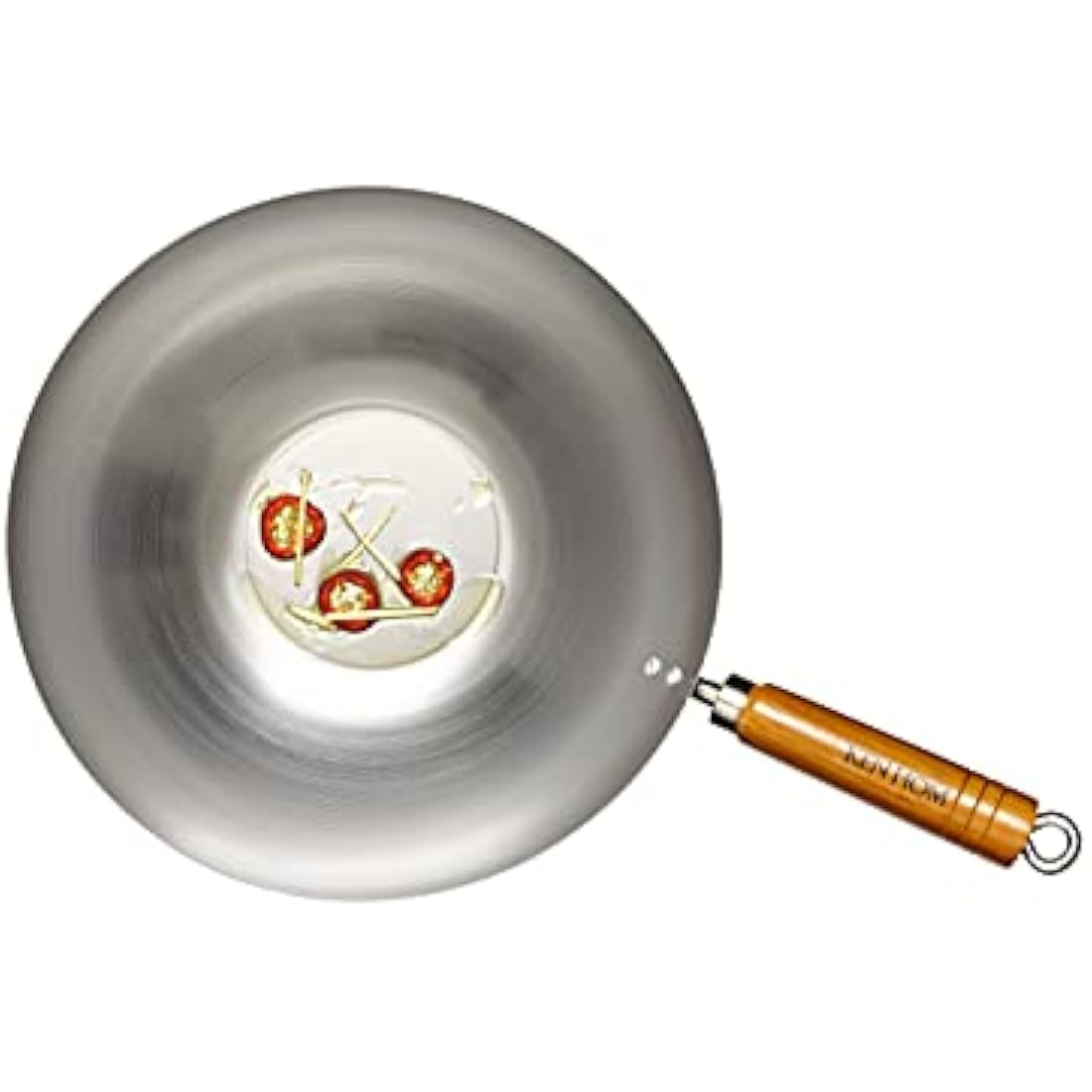 Ken Hom Carbon Steel Wok Set | 31cm Non-Stick Stir Fry Pan with Lid