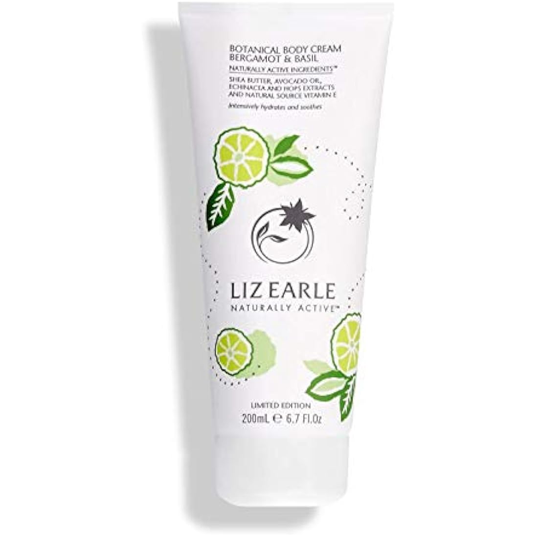 Liz Earle Botanical Body Cream – Bergamot & Basil Moisturizer, 200ml