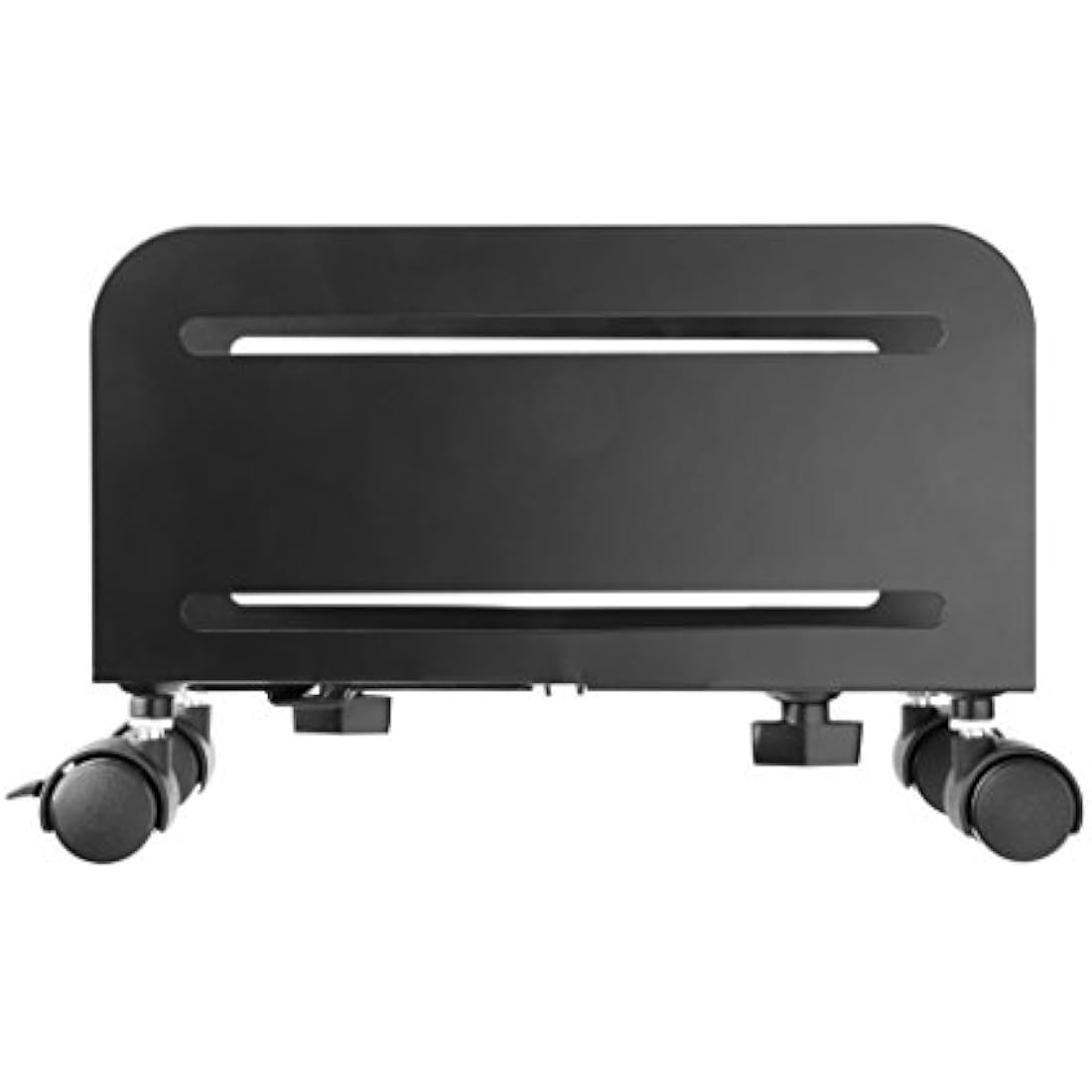 iMount Mobile CPU Holder – Adjustable PC Tower Stand with Wheels
