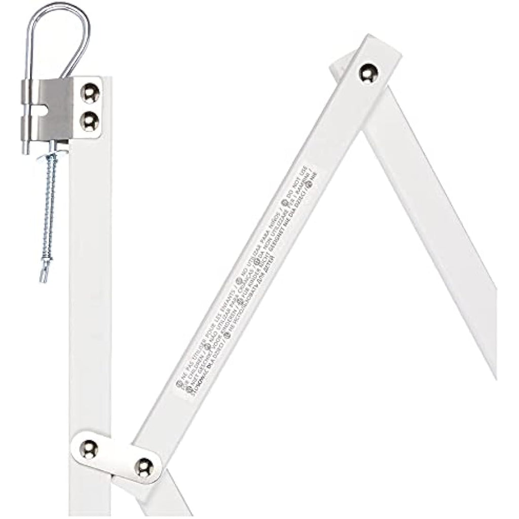 Nordlinger Pro Extendable Wooden Pet Barrier for Dogs - White