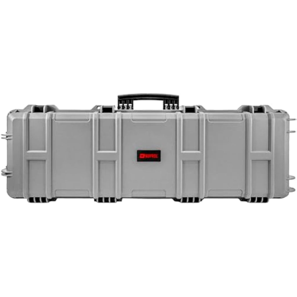NUPROL Large Wheeled Hard Rifle Case with Wave Foam - IP67 Rated