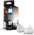 Philips Hue GU10 Smart Spotlight 2-Pack – White Ambiance LED Bulbs